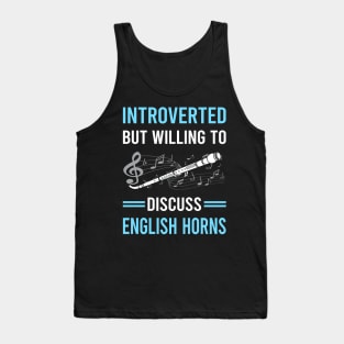 Introverted English Horn Cor Anglais Tank Top